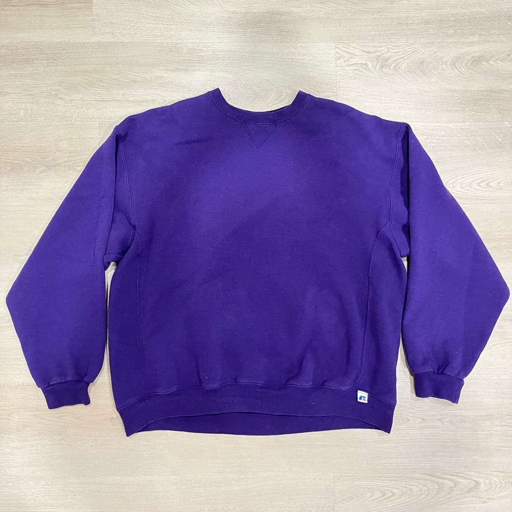 Purple Russell Crewneck